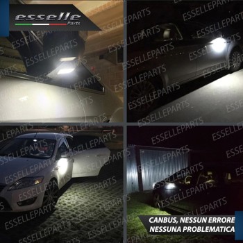 Coppia lampade LED antipozzanghera specchietti esterni 6000K bianco Ford Puma MK2