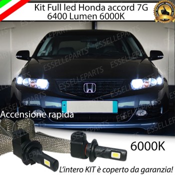 Kit Full LED H1 Abbaglianti 6400 LUMEN HONDA ACCORD 7G