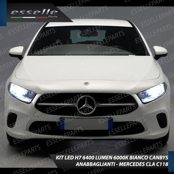 Kit Full LED H7 6400 LUMEN Anabbaglianti MERCEDES CLA W118