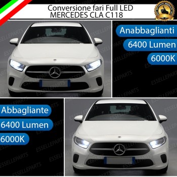 Conversione Fari Full LED 6000k canbus MERCEDES CLA W118