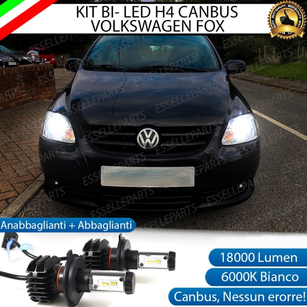 Kit Full LED H4 coppia lampade ANABBAGLIANTI/ABBAGLIANTI VOLKSWAGEN FOX