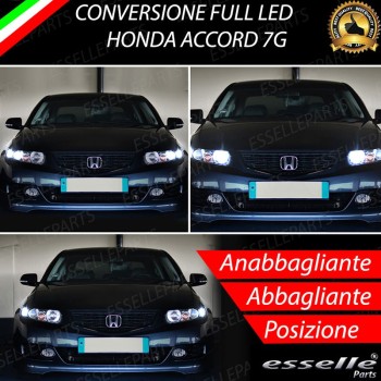 Conversione Fari Full LED 6000k canbus HONDA ACCORD 7G