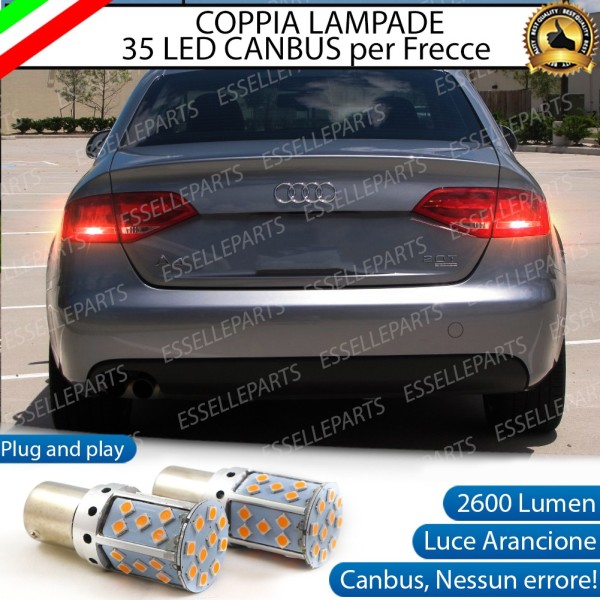 Lampade POSTERIORI PY21W BAU15S 35 LED Canbus AUDI A4 B8