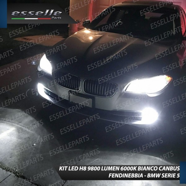Kit Full Led 6000k canbus BMW SERIE 5 F10 F11 H8 Fendinebbia No Error