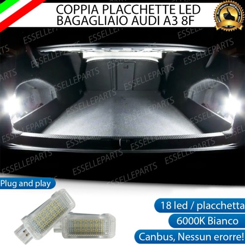 Placchette Vano Bagagli LED Audi A3 8Y