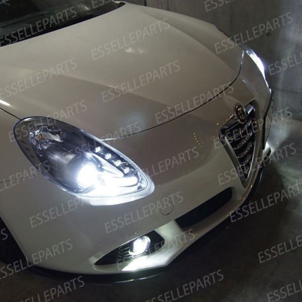 Kit Xenon H7 Anabbaglianti AC 6000K bianco AC 6000K ALFA ROMEO Giulietta Fino al 2013