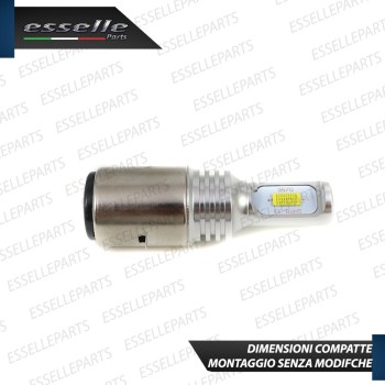 Lampade BA20D 2000 LUMEN Anabbagliante Abbagliante Honda CBR 125 R 2004-2006 Lampade BA20D 2000 LUMEN Anabbagliante Abbagliante Honda CBR 125 R 2004-2006