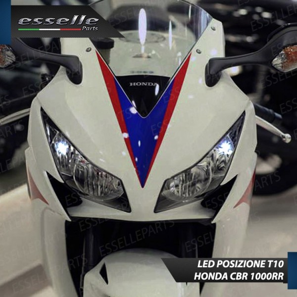 Luci posizione T10 5 LED Canbus Honda CBR 1000 RR 2008-2011 Fireblade