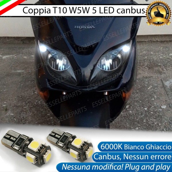Luci posizione T10 5 LED Canbus Honda Forza 250 2008-2011 X