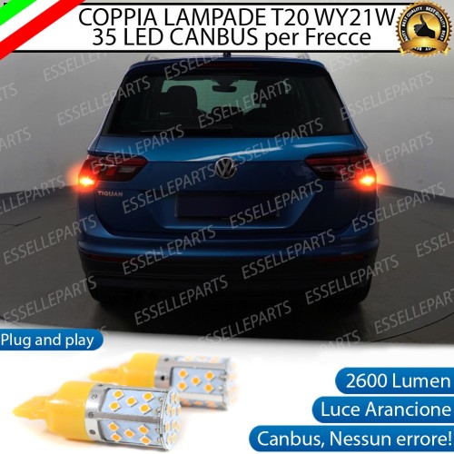 Coppia Frecce Posteriori T20 W21W 35 LED Canbus VW TIGUAN AD1
