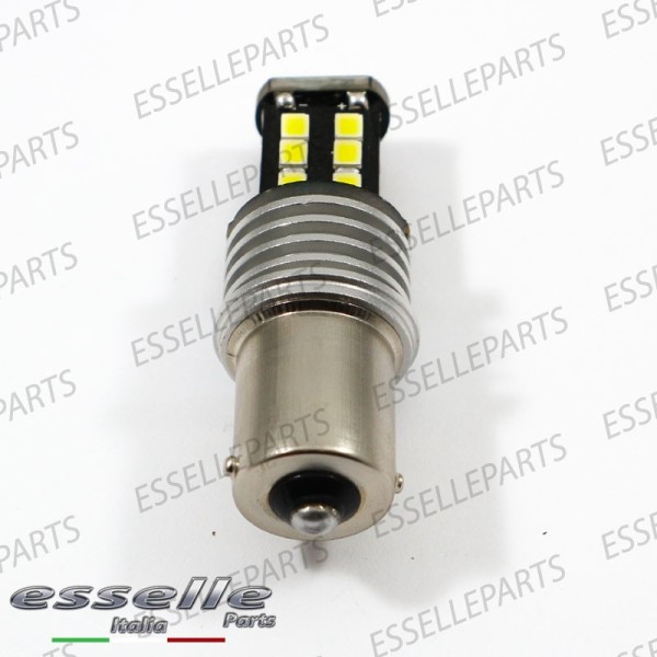 Coppia lampade P21W 15 LED Canbus 6000K bianco ghiaccio