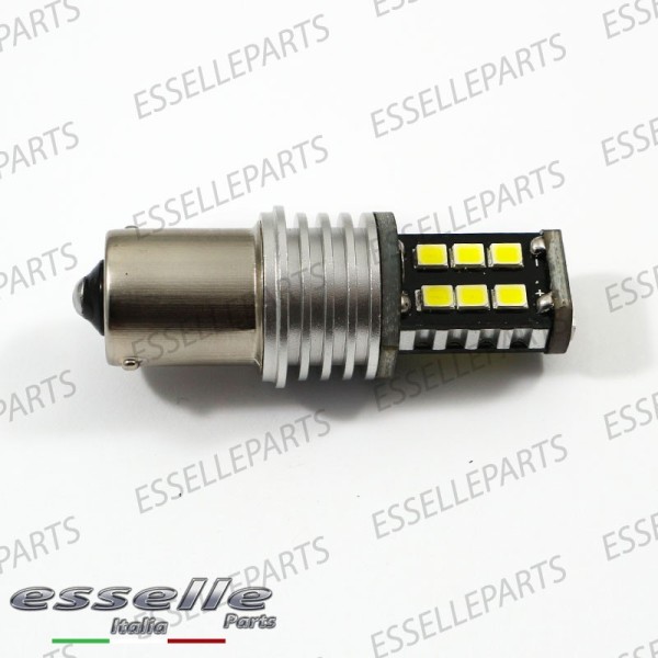 Coppia lampade P21W 15 LED Canbus 6000K bianco ghiaccio