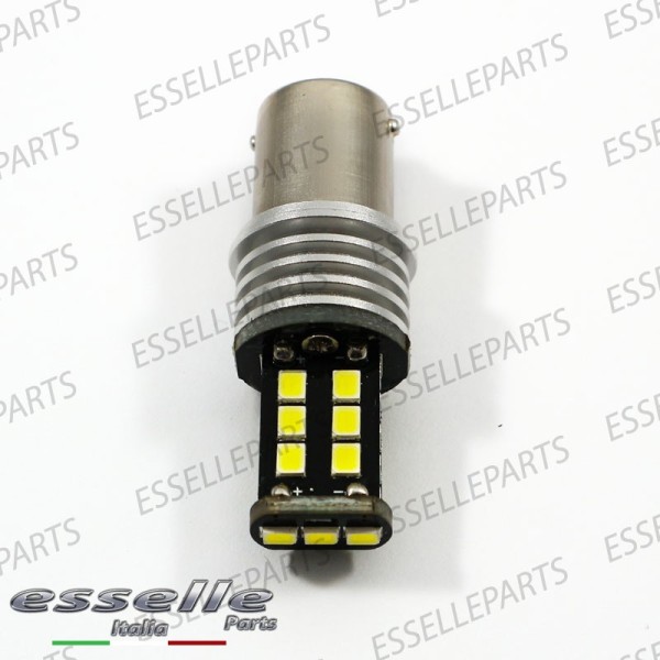 Coppia lampade P21W 15 LED Canbus 6000K bianco ghiaccio