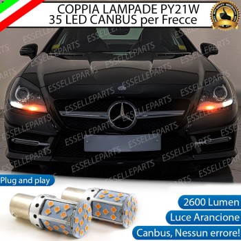 Coppia Frecce Anteriori PY21W 35 LED Canbus Mercedes SLK R172