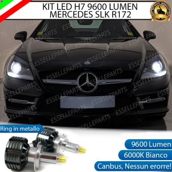 Kit Full LED H7 9600 LUMEN Anabbaglianti MERCEDES SLK R172