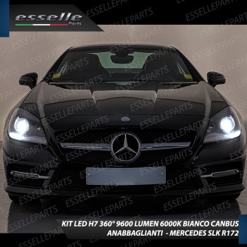 Kit Full LED H7 9600 LUMEN Anabbaglianti MERCEDES SLK R172