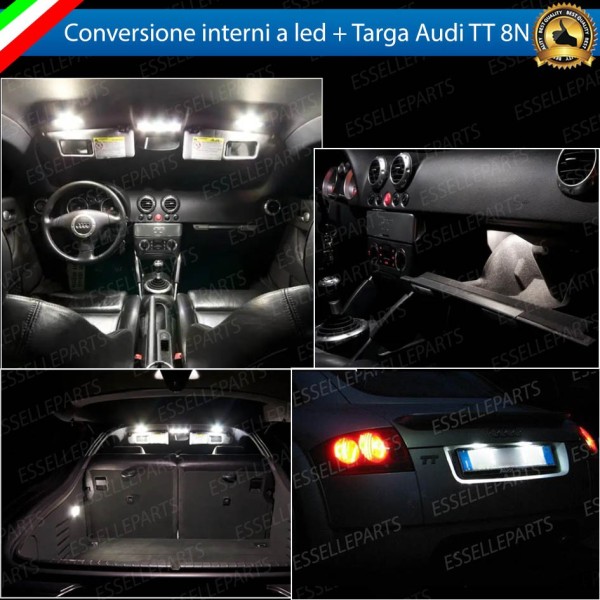 Led interni Completo + Targa AUDI TT 8N