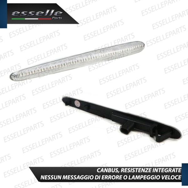 Placchette Dinamiche Bianco Trasparente Laterali 48 LED Frecce Per Alfa Romeo Giulietta