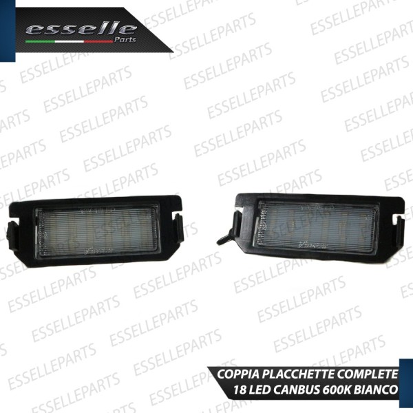 Placchette Luci Targa Led HYUNDAI TERRACAN canbus 6000k placchetta
