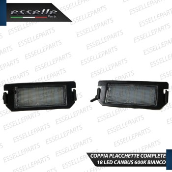 Placchette Luci Targa Led HYUNDAI TERRACAN canbus 6000k placchetta