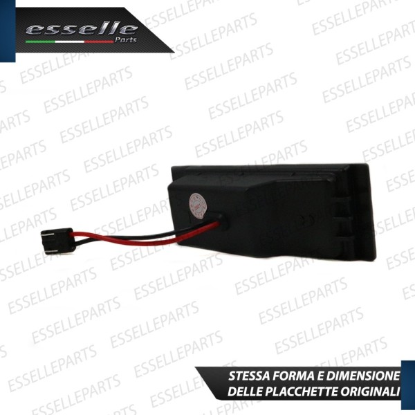 Coppia placchette luci targa 18 LED 6000K Hyundai Tuscon pre-restyling fino al 06/2018