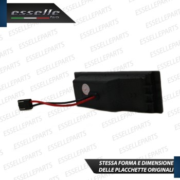 Coppia placchette luci targa 18 LED 6000K Hyundai Tuscon pre-restyling fino al 06/2018 Coppia placchette luci targa 18 LED 6000K Hyundai Tuscon pre-restyling fino al 06/2018