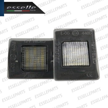 Placchette Luci Targa Led MERCEDES GLA X156 canbus 6000k placchetta
