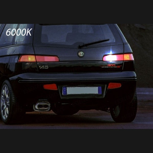 Luce Retromarcia 15 LED Alfa Romeo 145 CON LENTE FRONTALE