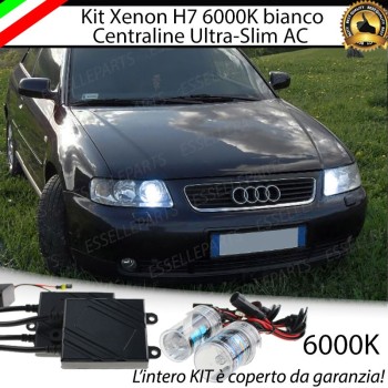 Kit xenon ultraslim 6000k 6000k AUDI A3 8L Luce Bianca No Error