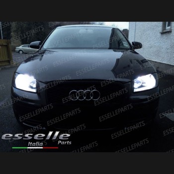 Kit Xenon H7 Anabbaglianti AC 6000K bianco ghiaccio A3 8P Pre-Restyling