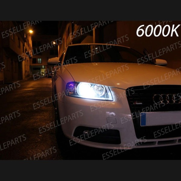 Kit Xenon H7 Anabbaglianti AC 6000K bianco ghiaccio A3 8P Pre-Restyling