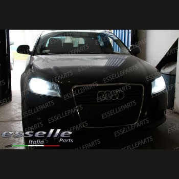 Kit Xenon H7 Anabbaglianti AC 6000K bianco ghiaccio Audi A3 8P Restyling