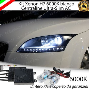Kit xenon ultraslim 6000k 6000k AUDI TT 8J Luce Bianca No Error