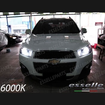 Kit Xenon H7 Anabbaglianti AC 6000K bianco ghiaccio Chevrolet Captiva Restyling