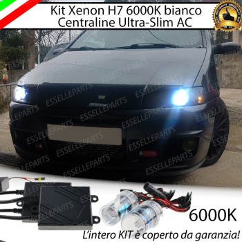 Kit Xenon H7 Anabbaglianti AC 6000K bianco ghiaccio Fiat Punto MK2 Dal 2001