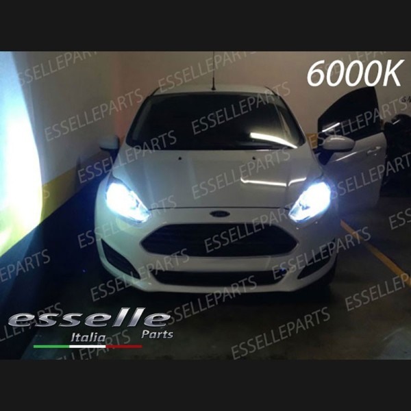 Kit xenon ultraslim 6000k 6000k FORD FIESTA VI Luce Bianca No Error