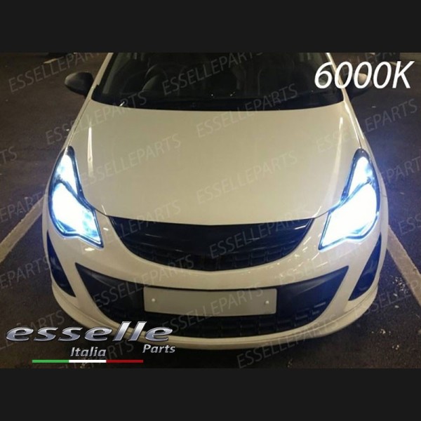 Kit Xenon H7 Anabbaglianti AC 6000K bianco ghiaccio Opel Corsa D Dal 2011