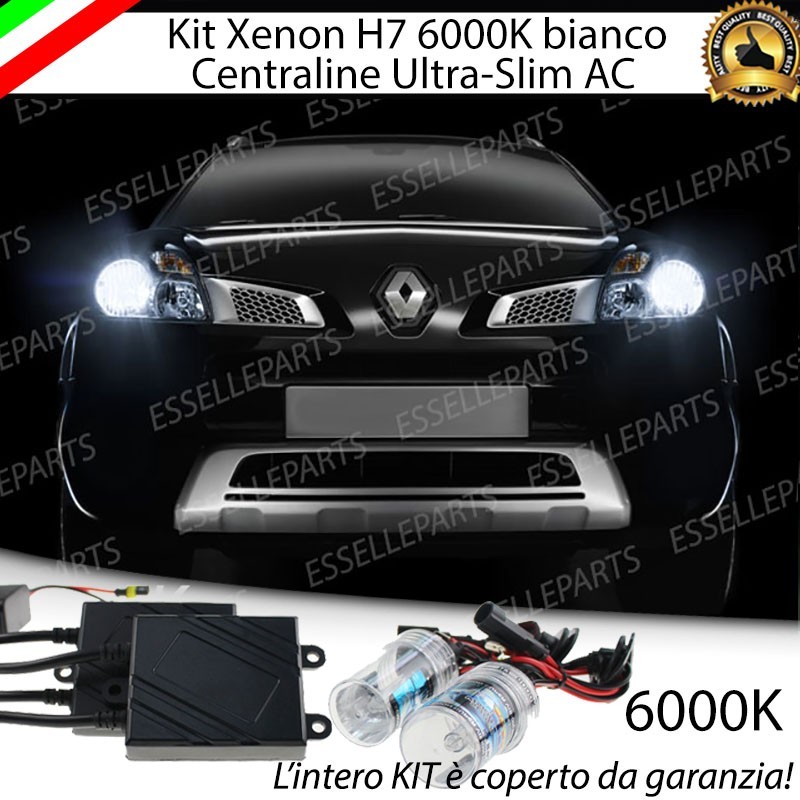 Kit xenon ultraslim 6000k 6000k RENAULT KOLEOS Luce Bianca No Error