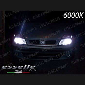 Kit xenon ultraslim 6000k 6000k RENAULT SCENIC I Luce Bianca No Error