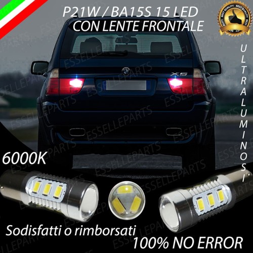 Luci Retromarcia 15 LED BMW X5 E53 CON LENTE FRONTALE