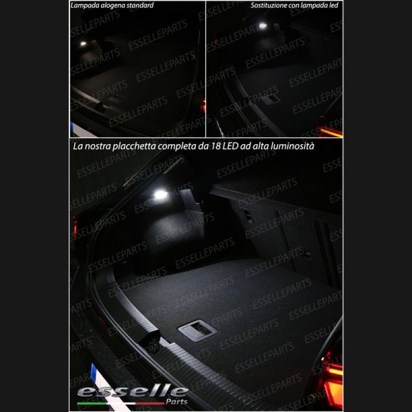 Placchetta Vano Bagagli LED ABARTH GRANDE PUNTO