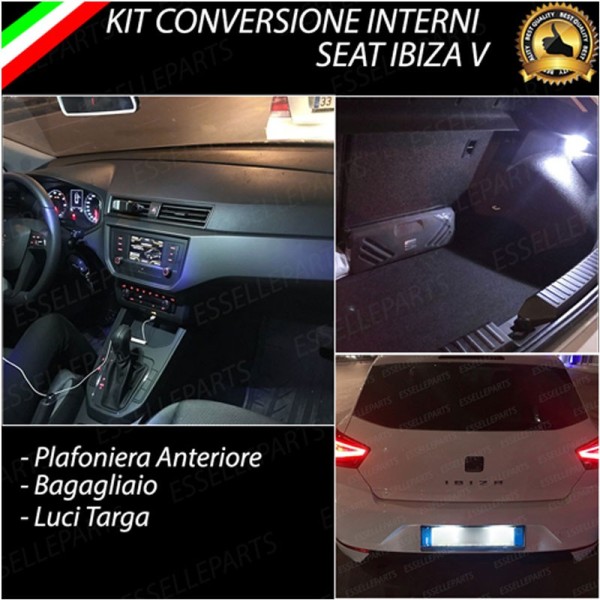 Led interni Completo + Targa SEAT IBIZA V