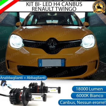 Kit LED 6000k H4 Canbus per RENAULT TWINGO III