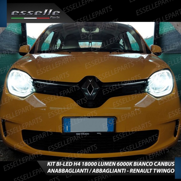 Kit LED 6000k H4 Canbus per RENAULT TWINGO III