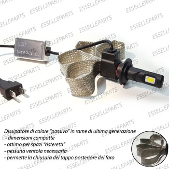 Kit Full LED H7 6400 Lumen 6000K bianco Abbaglianti VW GOLF SPORTSVAN DAL 2017 IN POI