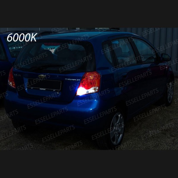 Luce Retromarcia 15 LED Chevrolet Kalos CON LENTE FRONTALE