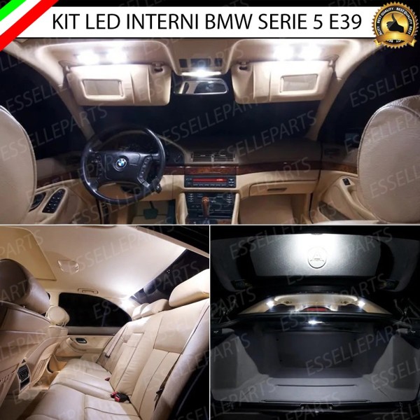 Kit LED Interni Medium Pack 6000K Luce Bianca Canbus Bmw Serie 5 E39
