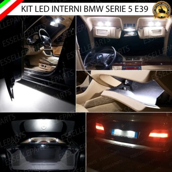 Kit LED Interni Completo + Targa 6000K Luce Bianca Canbus Bmw Serie 5 E39