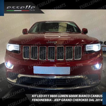 Kit Full LED H11 Fendinebbia 9800 LUMEN JEEP GRAND CHEROKEE IV WK2 RESTYLING Kit Full LED H11 Fendinebbia 9800 LUMEN JEEP GRAND CHEROKEE IV WK2 RESTYLING