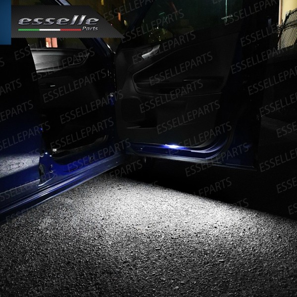 Placchette Antipozzanghera LED ABARTH GRANDE PUNTO
